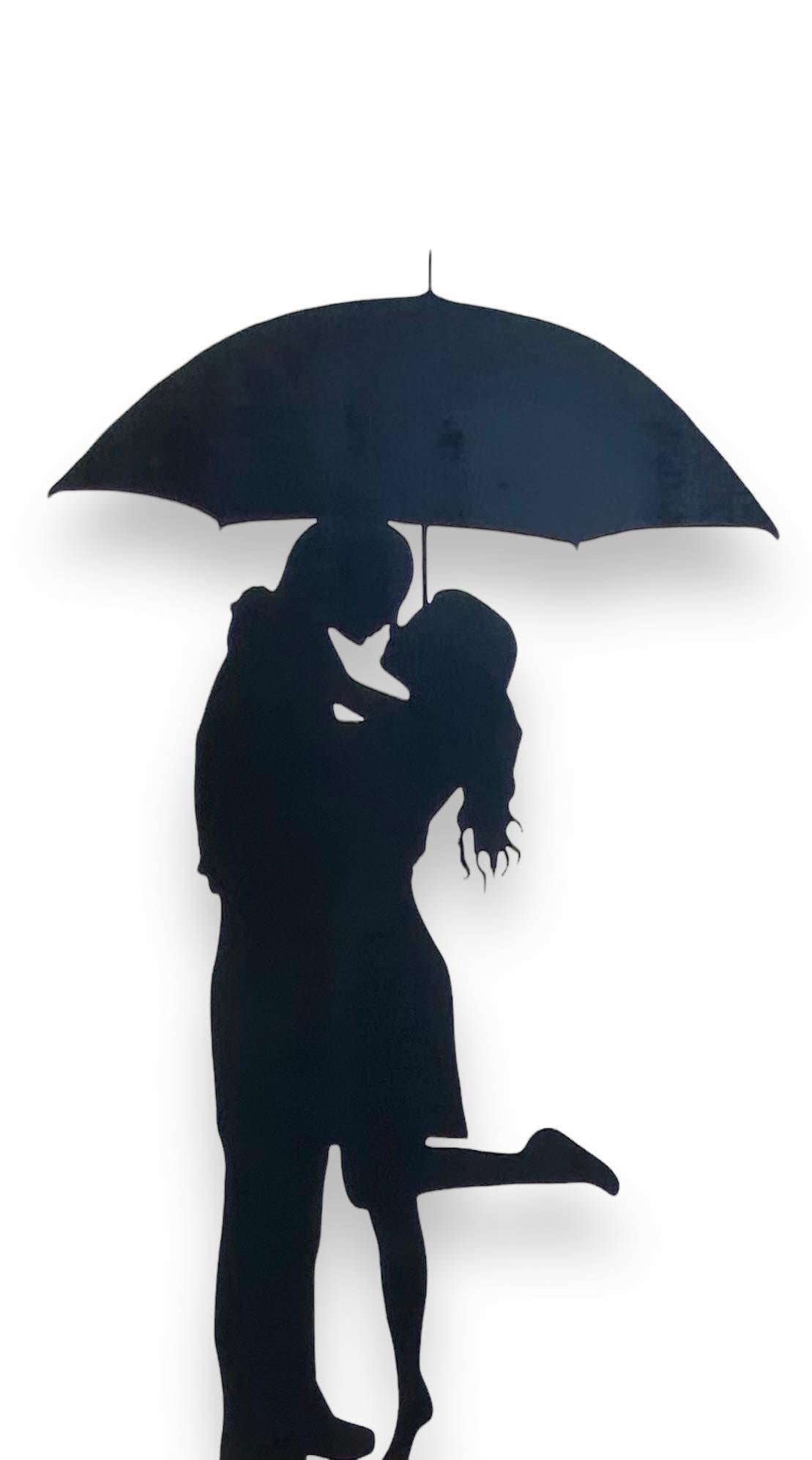 Loved Up Couple Garden Stake