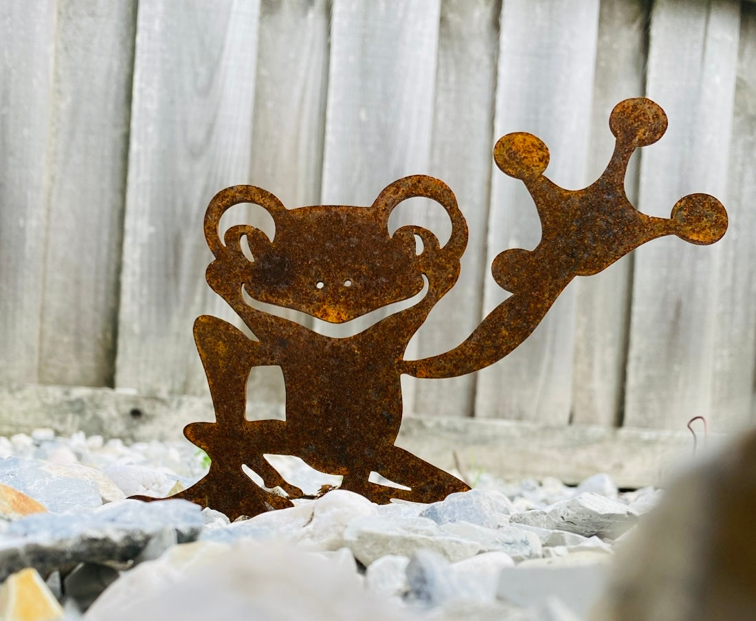 Frog Hi five Pot Pal